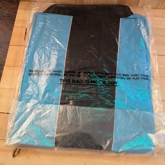 Cruising Blue and Black Bowling Shirt Size XL - Picture 5 of 5